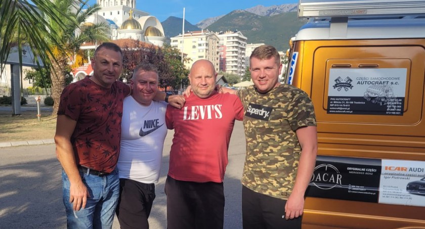 Od lewej: Karol Kobyłka, Marcin Bartosik, Grzegorz Piotrowski i Daniel Piotrowski