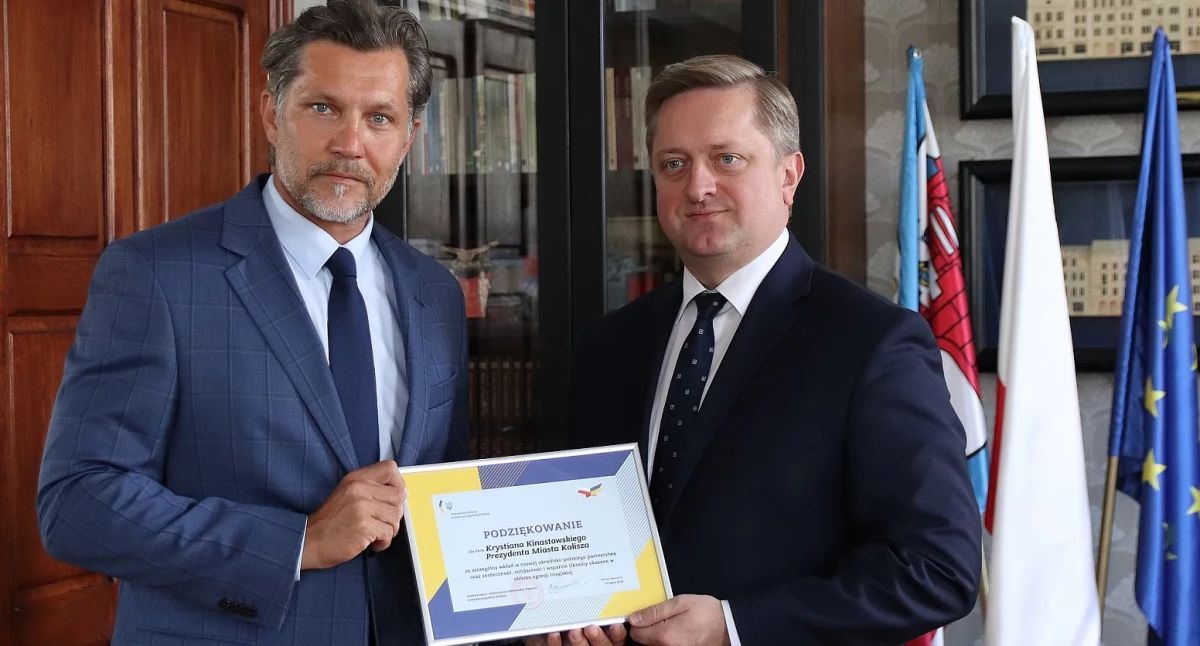 Polityka, Ambasador odwiedził Kalisz - zdjęcie, fotografia