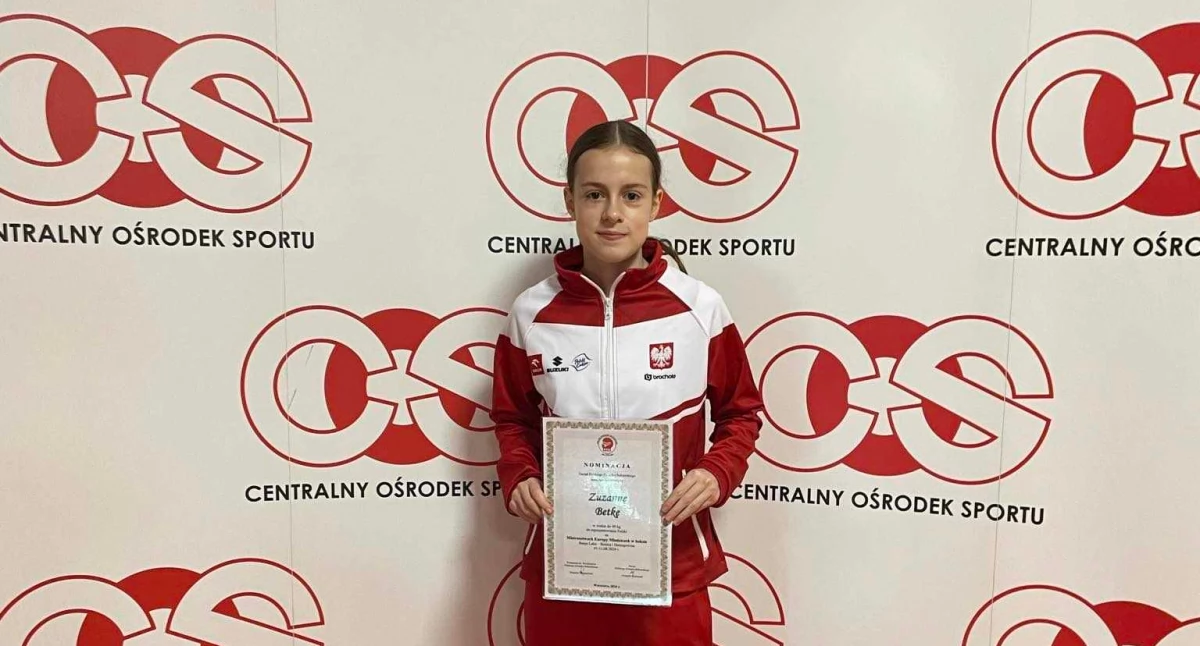 Sporty Walki, Nastolatka kaliskiego klubu Mistrzostwach Europy - zdjęcie, fotografia