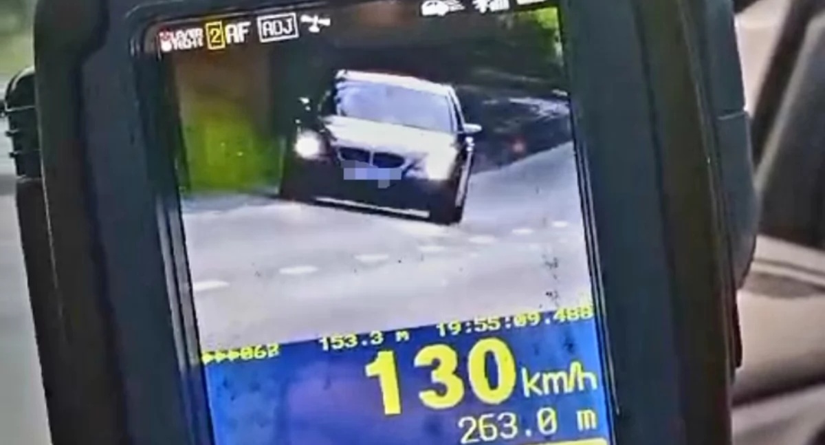 Policja - komunikaty , latek kierownicą Stracił prawo jazdy które miał zaledwie - zdjęcie, fotografia