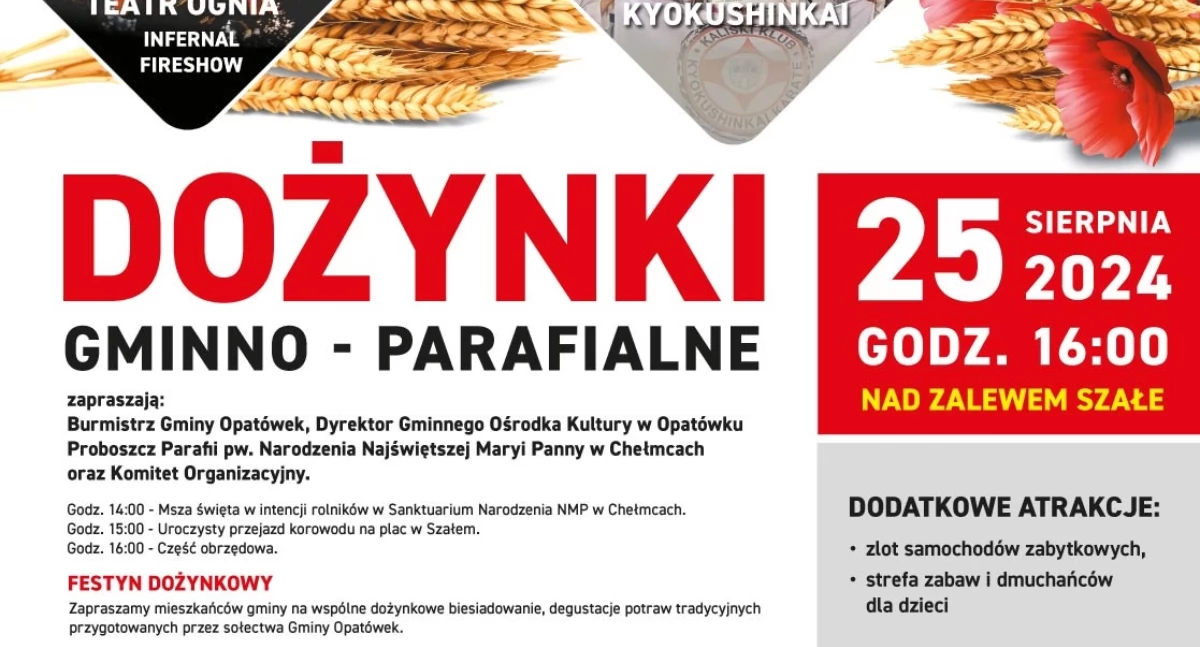 Region, Dożynkowy maraton powiecie kaliskim - zdjęcie, fotografia