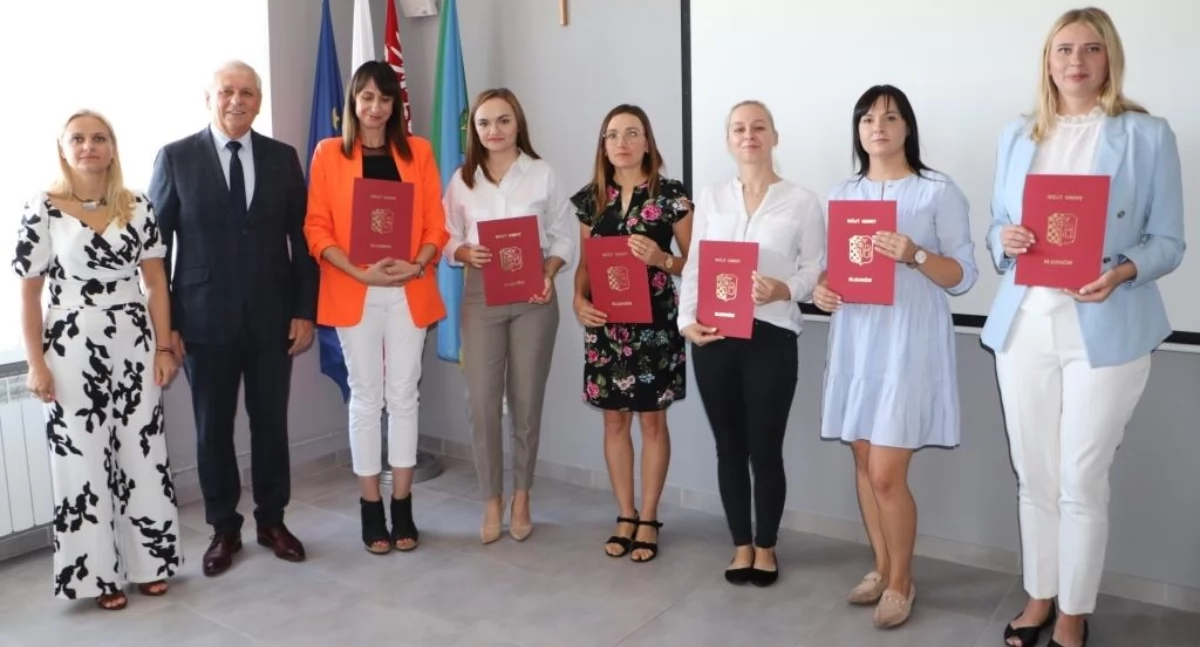Region, Awansowane nauczycielki gminie Blizanów - zdjęcie, fotografia