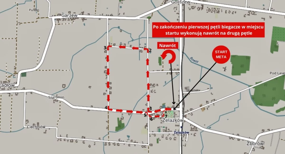 Region, Całkowite wyłączenie ruchu kołowego Żelazkowie 2024] - zdjęcie, fotografia