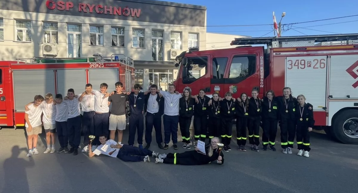 Region, Sportowe zmagania młodych druhów strażaków - zdjęcie, fotografia