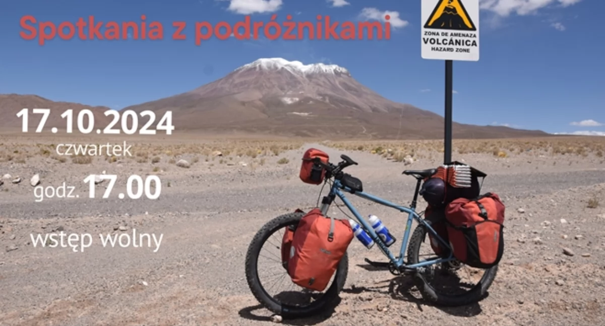 Region, Rowerem przez pustynię Atacama Chile) spotkanie podróżnikiem - zdjęcie, fotografia