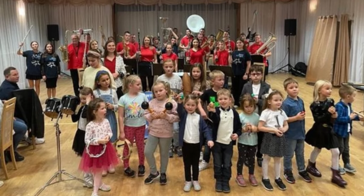 Region, „Dęciaki Dzieciaki” koncert finałowy projektu Orkiestry Dętej Blizanów - zdjęcie, fotografia