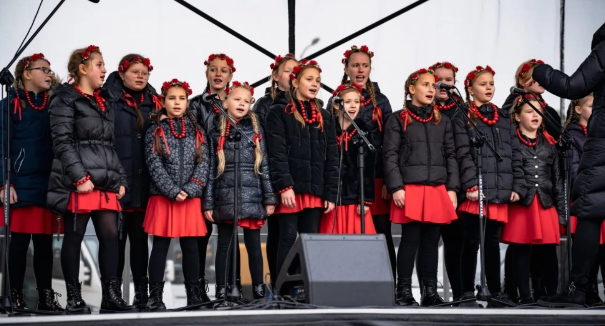 Region, Sukces chóru Szkoły Podstawowej Zakrzyna - zdjęcie, fotografia