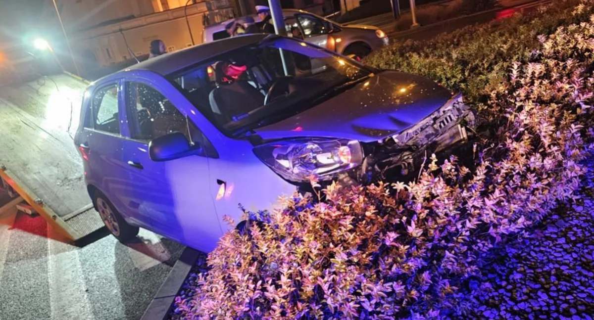 Wypadki drogowe, Oboje twierdzą mieli zielone Kolizja Kilińskiego - zdjęcie, fotografia