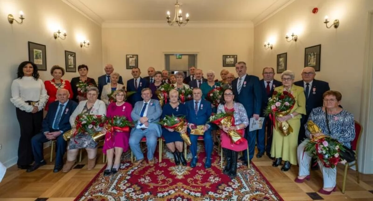 Region, Jubileusz Diamentowych Złotych Godów Koźminku - zdjęcie, fotografia