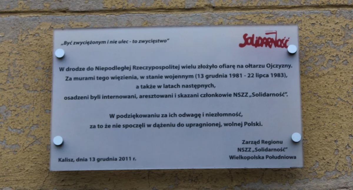 Święta i uroczystości , Solidarność upamiętni rocznicę wprowadzenia stanu wojennego - zdjęcie, fotografia