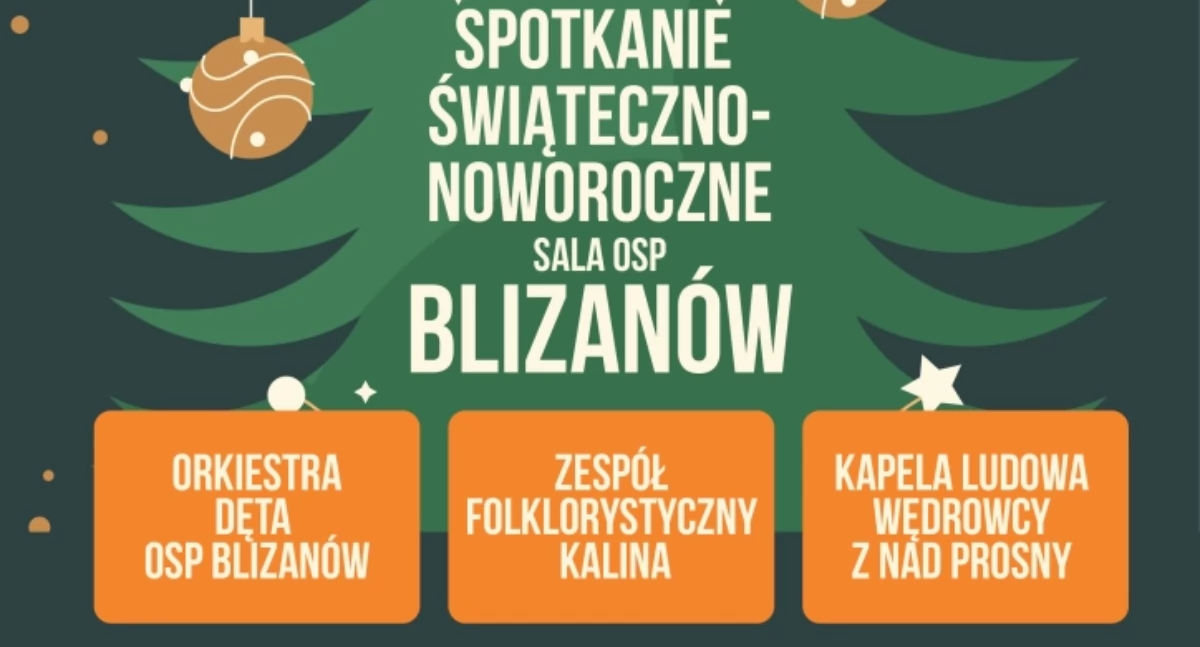 Region, Koncerty świąteczno noworoczne gminie Blizanów - zdjęcie, fotografia
