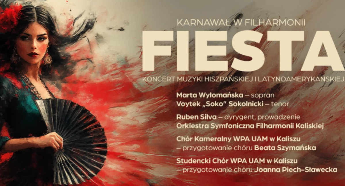 Koncerty, Karnawałowa Fiesta Filharmonii Kaliskiej - zdjęcie, fotografia