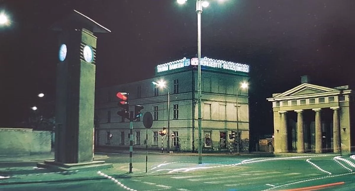 Historia, kaliskich neonach - zdjęcie, fotografia