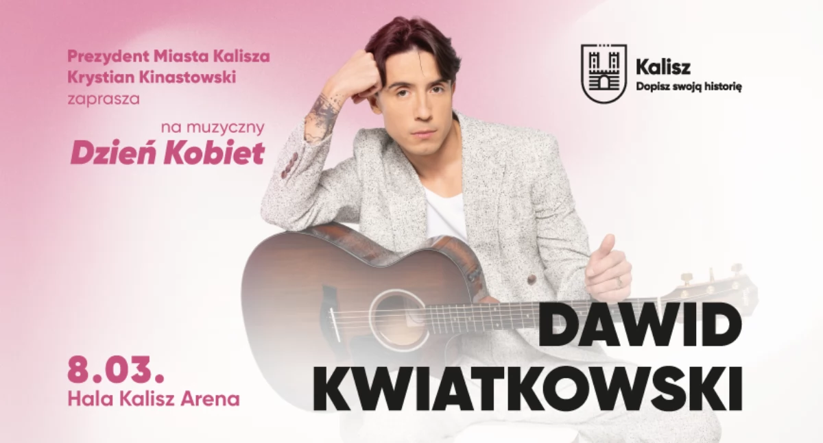 Koncerty, Dzień Kobiet Dawidem Kwiatkowskim - zdjęcie, fotografia