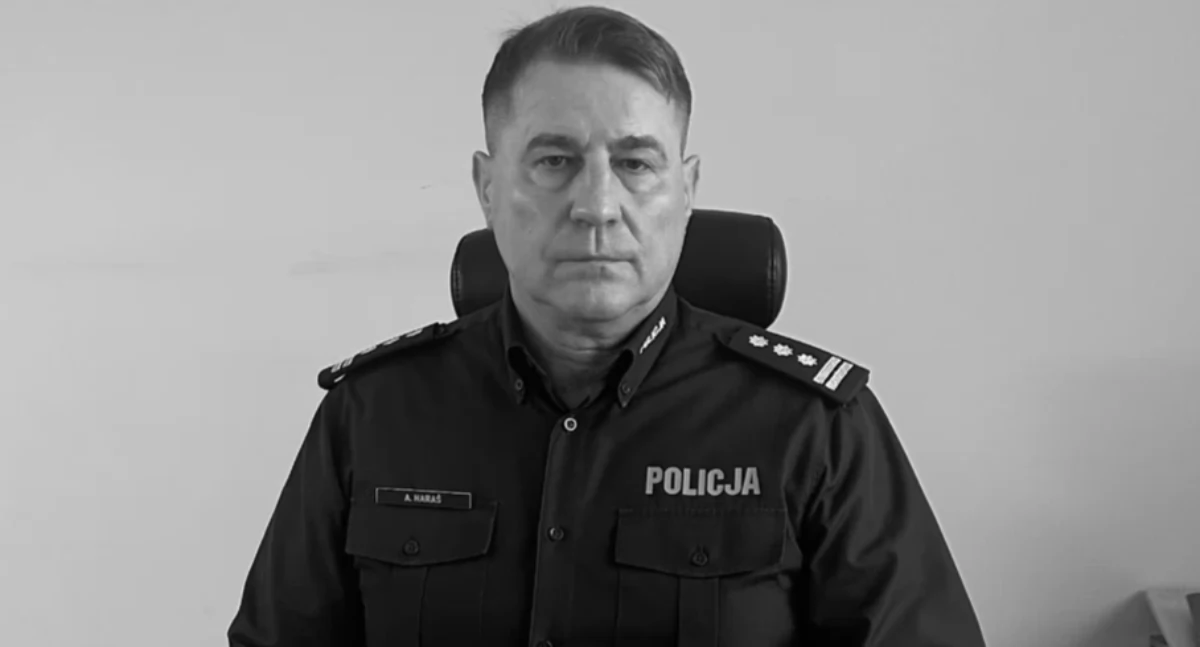 Wypadki drogowe, sobotę pogrzeb Andrzeja Harasia - zdjęcie, fotografia