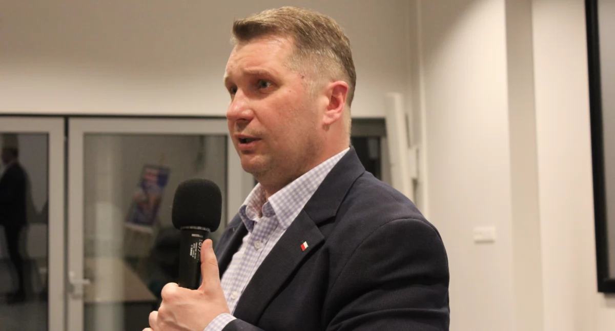 Polityka, Przemysław Czarnek zachęca głosowania Karola Nawrockiego - zdjęcie, fotografia
