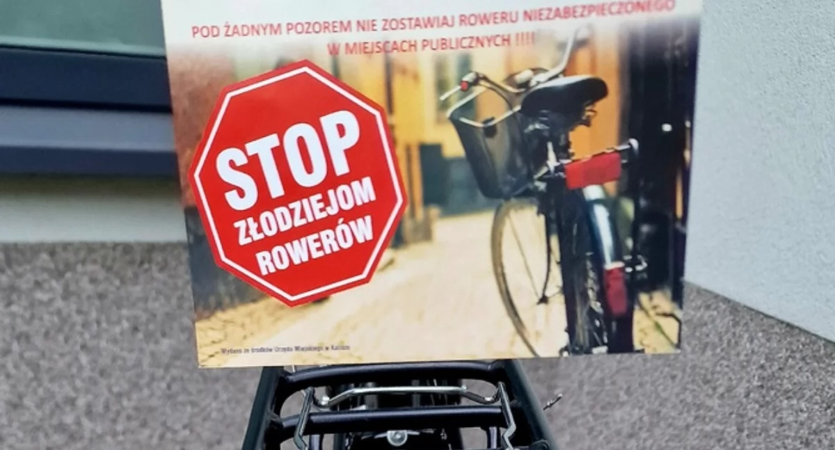 Policja - komunikaty , Uwaga kradną rowery! - zdjęcie, fotografia