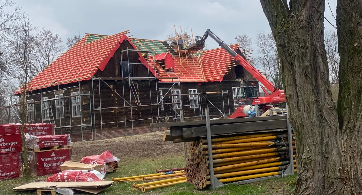 Region, Stara Szkoła Pieczyskach nowej szacie - zdjęcie, fotografia