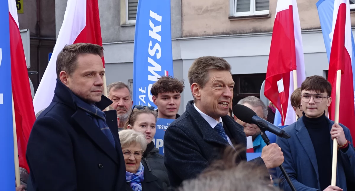 Polityka, Trzaskowski Kaliszu - zdjęcie, fotografia