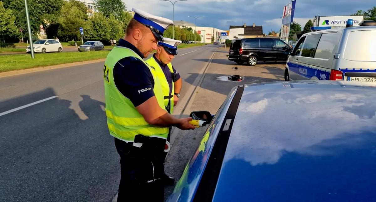 Policja - komunikaty , (Nie) trzeźwy poranek Kaliszu powiecie - zdjęcie, fotografia
