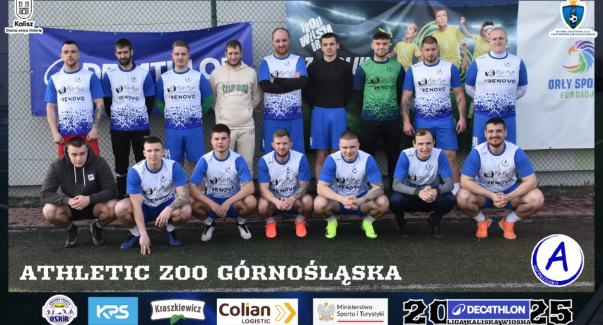 Piłka nożna, Wiosna Decathlon Lidze Kaliskiej - zdjęcie, fotografia