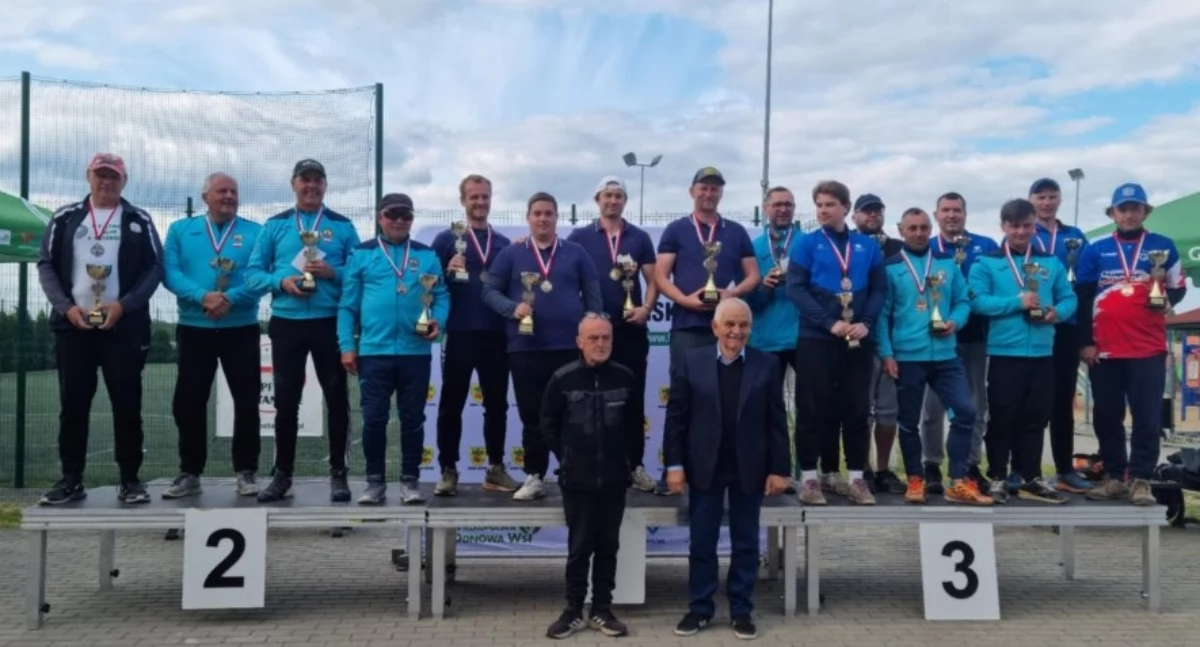 Pozostałe, Rafał Kaczmarek Liskowiak podium mistrzostw Polski - zdjęcie, fotografia