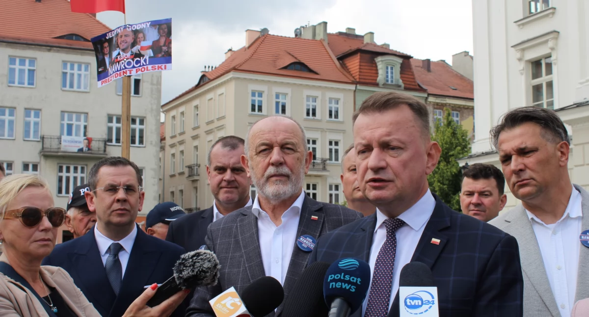 Polityka, Wicepremier Mariusz Błaszczak Karol Nawrocki najlepszym kandydatem Prezydenta - zdjęcie, fotografia