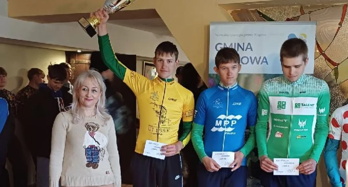Kolarstwo, Kolarz Koźminianki triumfuje „Szlakach Jury” - zdjęcie, fotografia