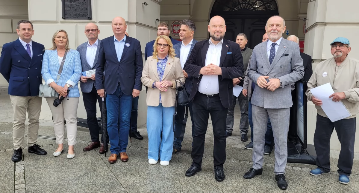 Polityka, Liderzy kaliskiego apelują głosowanie Karola Nawrockiego - zdjęcie, fotografia