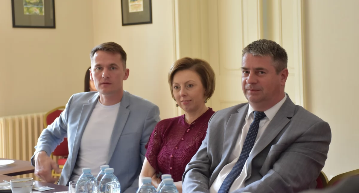 Rada powiatu, Powiatowe Spotkanie Samorządowców Spotkanie Sołtysów Ziemi Kaliskiej Koźminku - zdjęcie, fotografia
