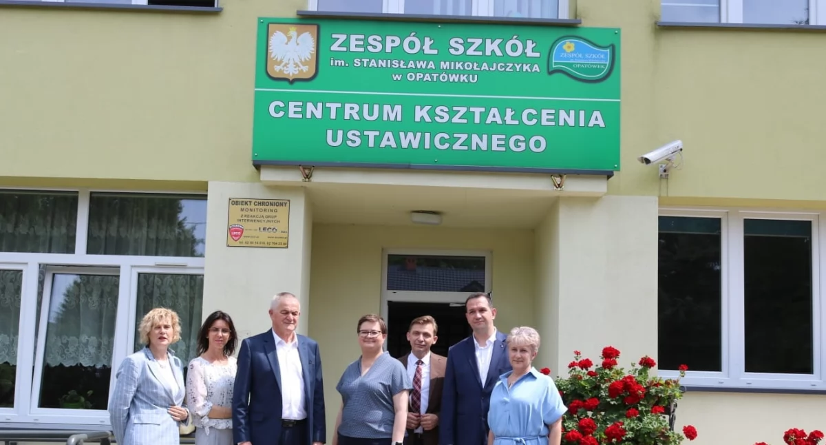 Region, Katarzyna Lubnauer wizytą Opatówku - zdjęcie, fotografia