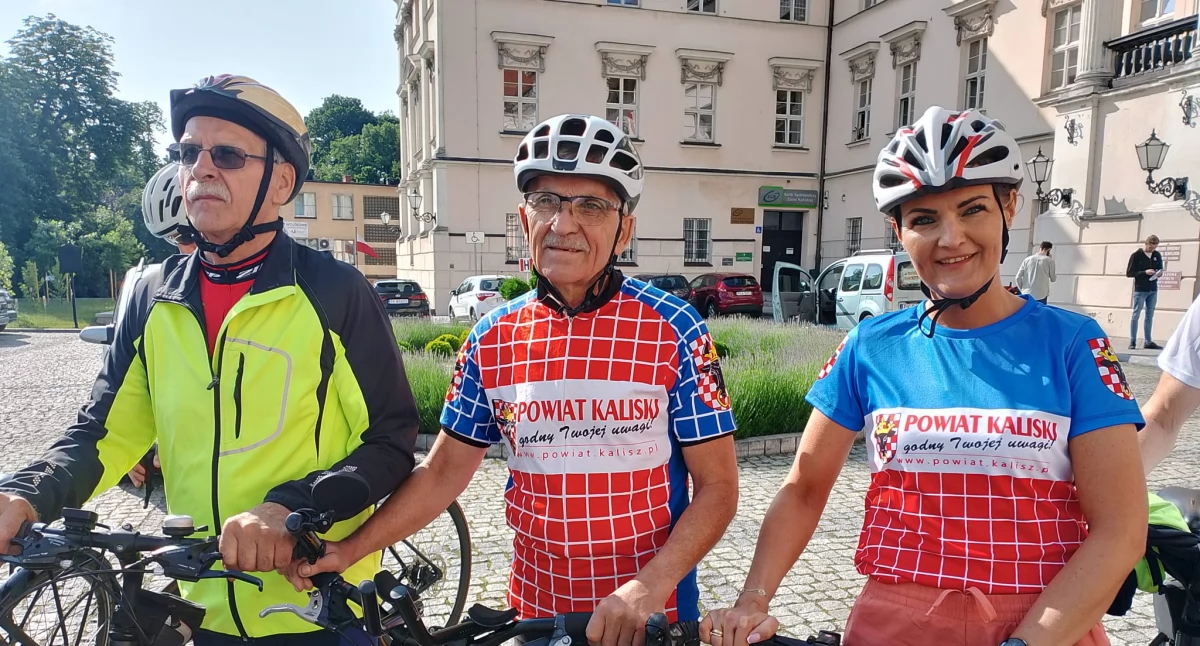 Starostwo, Rowerowa Pielgrzymka Samorządowców Jasną Górę - zdjęcie, fotografia