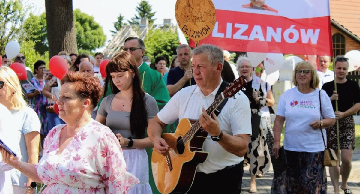 Region, Marsz Życia Rodziny Blizanowie - zdjęcie, fotografia