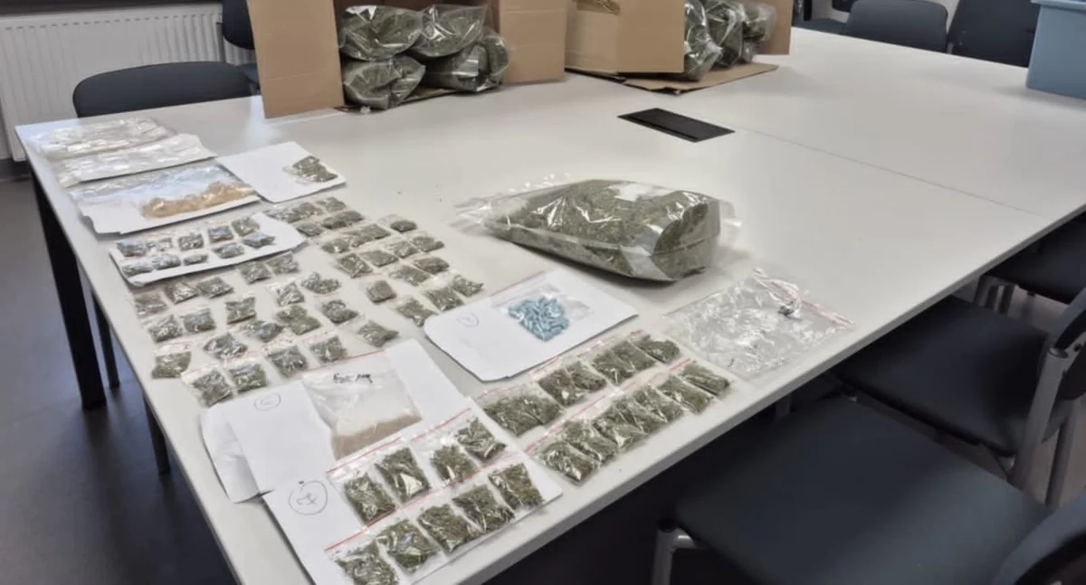 Kronika Kryminalna, Handlował narkotykami dużą skalę Policja zabezpieczyła towar wartości ponad pół miliona złotych - zdjęcie, fotografia