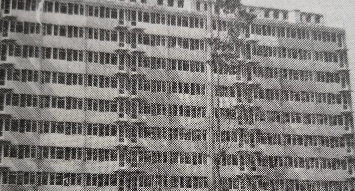 Historia, Zagadki kaliskie Gdzie stanął pierwszy kaliski wieżowiec kiedy mogli niego wprowadzać pierwsi szczęśliwcy - zdjęcie, fotografia