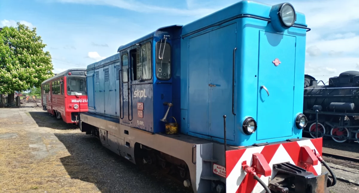 Transport, Marszałka kolej wąskotorową powiecie kaliskim - zdjęcie, fotografia