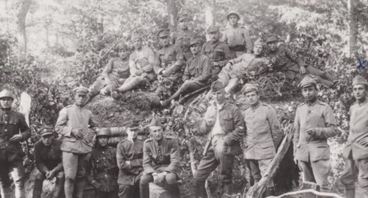 Ciekawostki, pułk Strzelców Kaniowskich wojnie polsko bolszewickiej - zdjęcie, fotografia