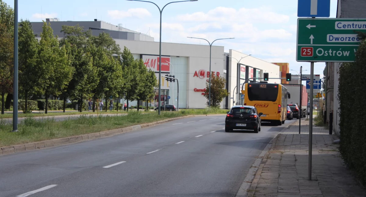 Drogownictwo, Modernizacji Podmiejskiej ciąg dalszy Zmiany organizacji ruchu - zdjęcie, fotografia
