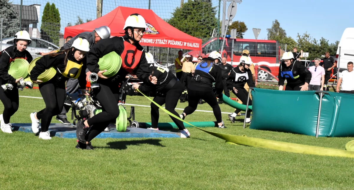 Region, Sportowe zmagania strażaków ochotników Lisków - zdjęcie, fotografia