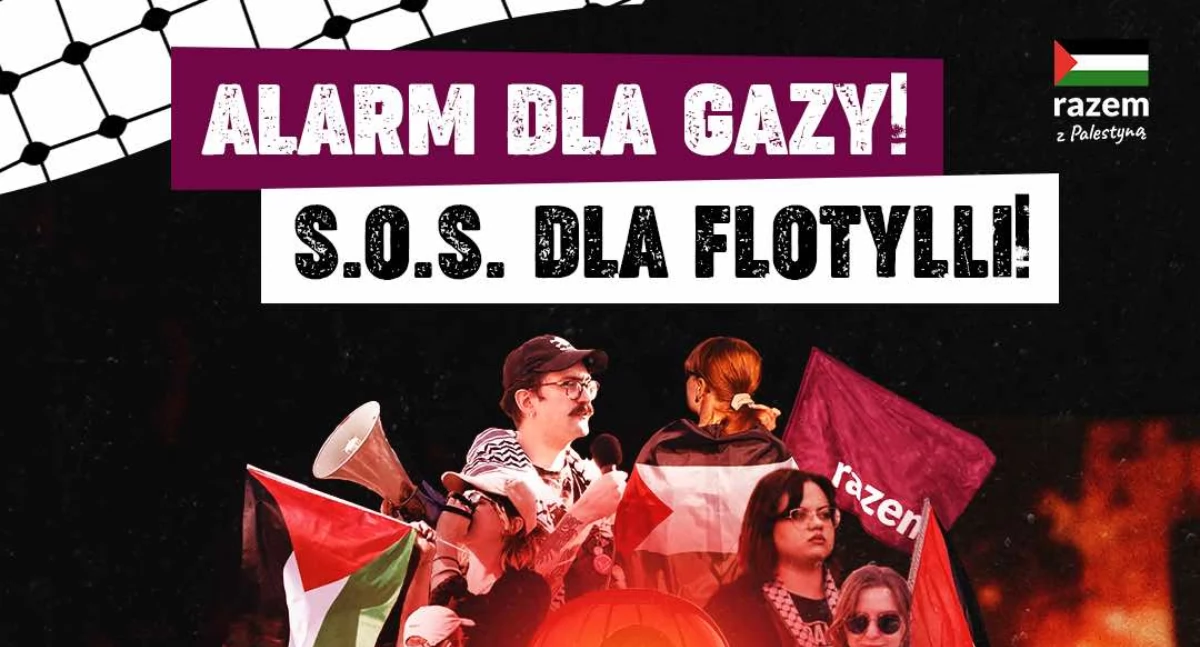 Kaliski protest przeciwko tragedii w Gazie