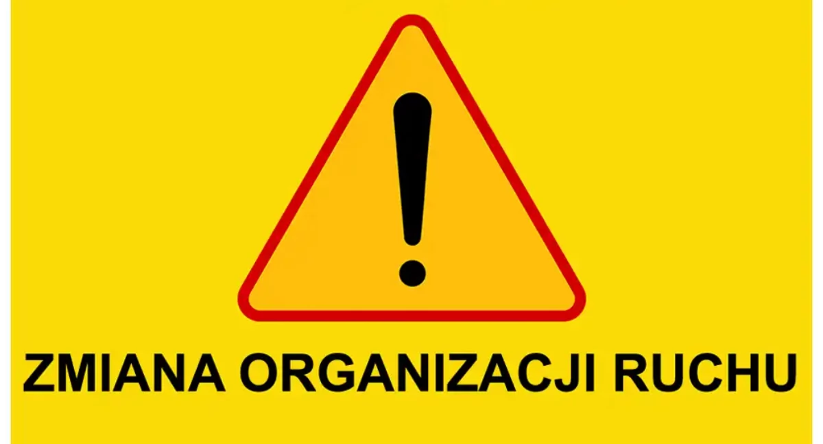Drogownictwo, Uwaga kierowcy! Zmiana organizacji ruchu - zdjęcie, fotografia