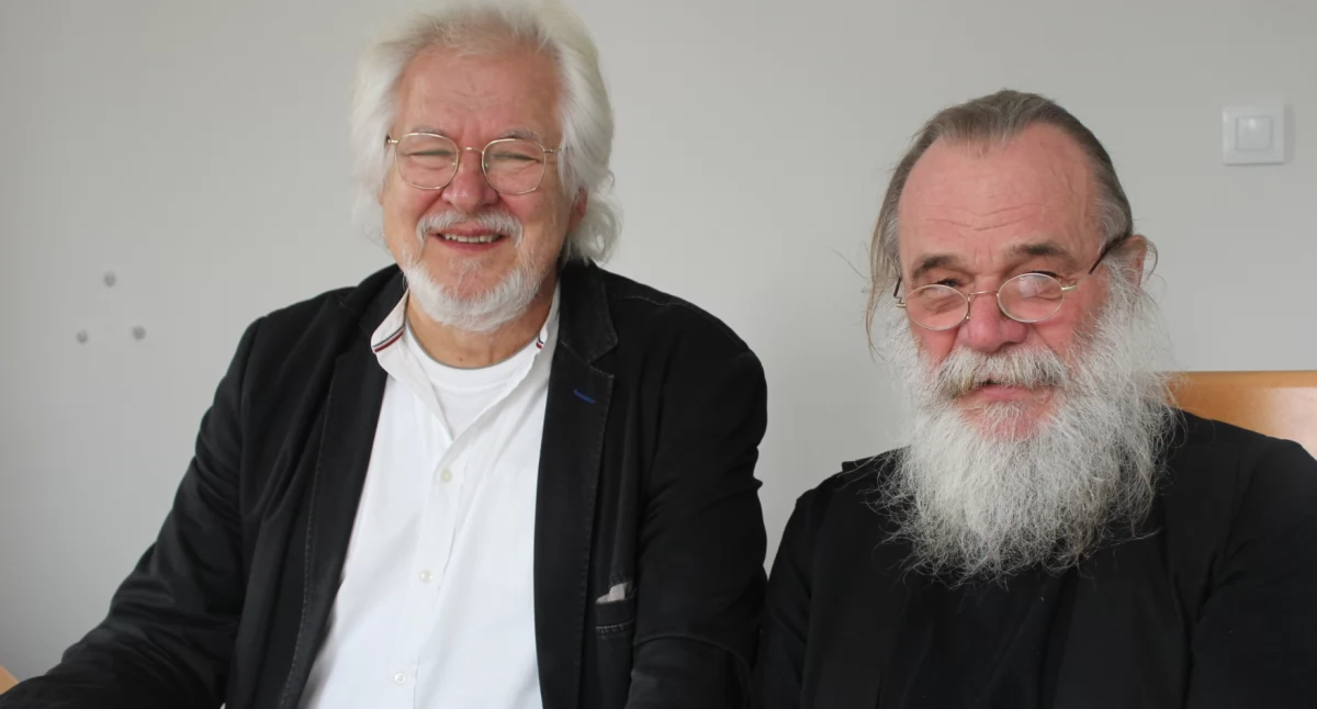 Od lewej: Leszek Wolniak i Leszek Ziąbka