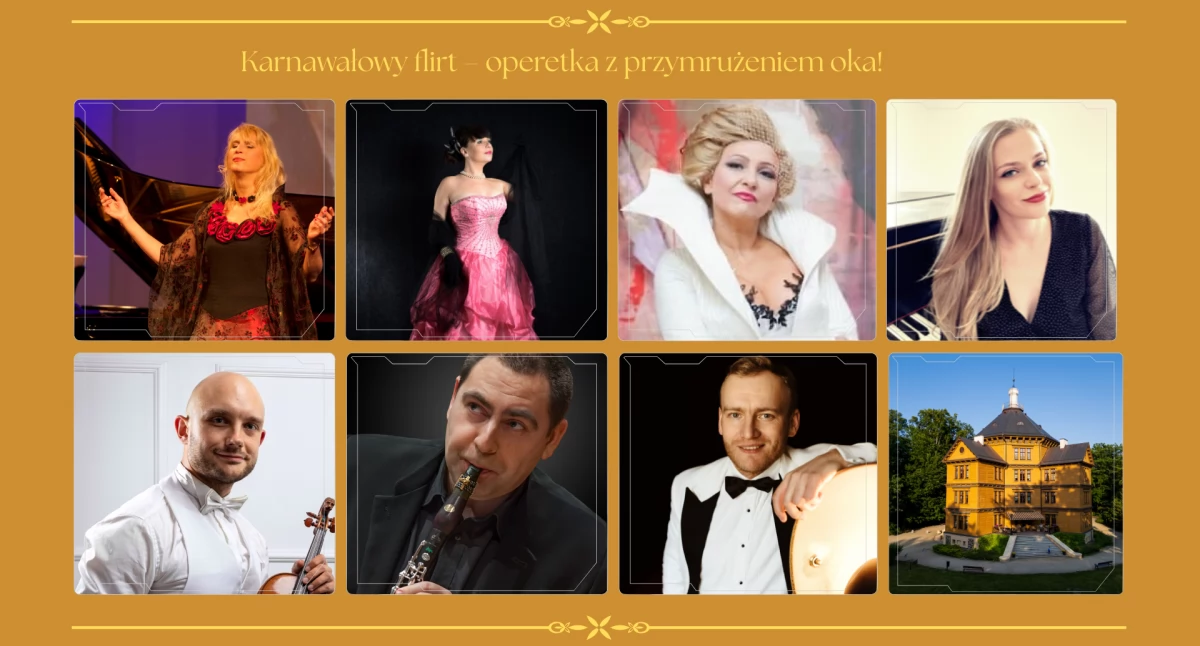 Koncert operetkowy w Pałacu Radziwiłłów w Antoninie