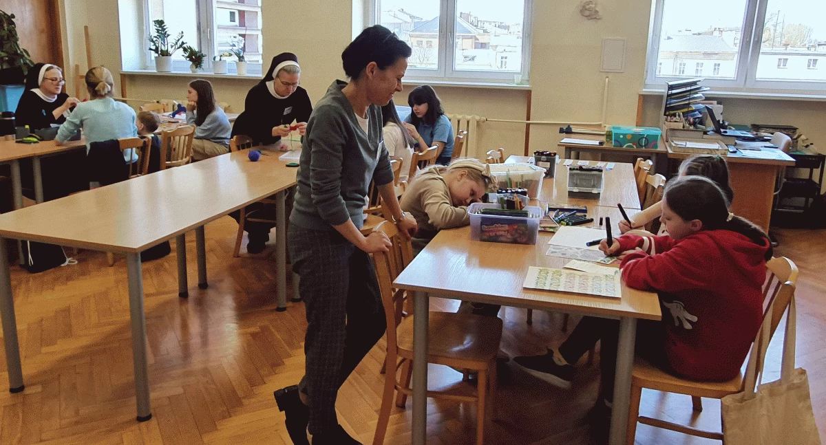 Szkoły i edukacja, Kreatywna sobota Nazarecie - zdjęcie, fotografia