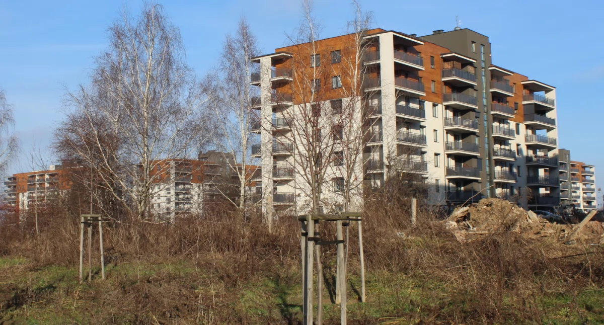 Drogownictwo, infrastruktura drogowa Wzgórzach Kalisza - zdjęcie, fotografia