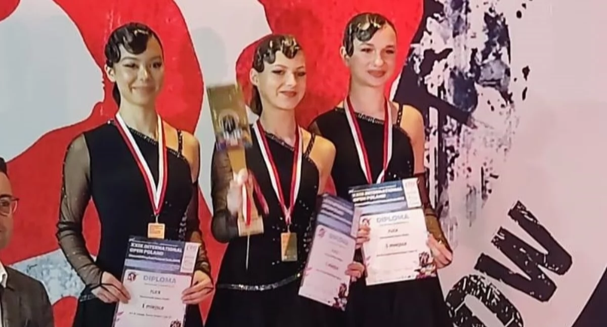 Ciekawostki, Tancerze wrócili workiem medali	 - zdjęcie, fotografia