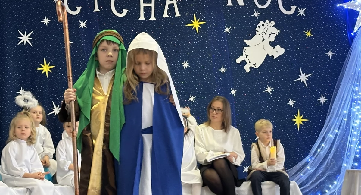 Region, Bożonarodzeniowa opowieść oczami dzieci wyjątkowe wydarzenie Liskowie - zdjęcie, fotografia