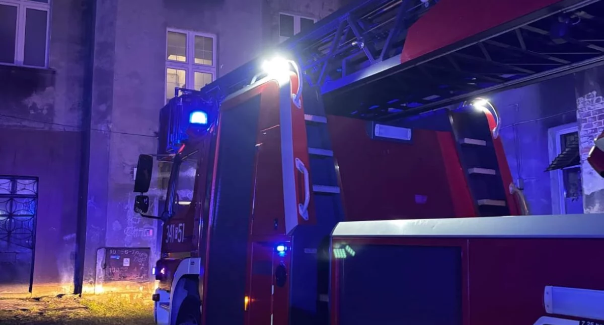 Pożary - interwencje Straży Pożarnej, tragedii Śródmiejskiej zabił letniego chłopca - zdjęcie, fotografia