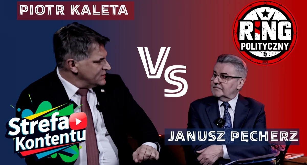 Polityka, Polityczny Senator Janusz Pęcherz Poseł Piotr Kaleta wygrał starcie - zdjęcie, fotografia