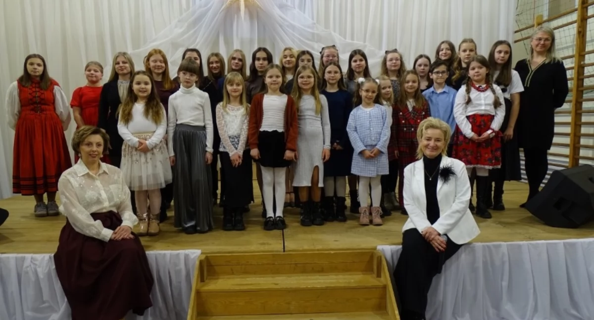 Region, Konkurs Kolęd Pastorałek „Śpiewajmy grajmy Mu” Moskurnia - zdjęcie, fotografia
